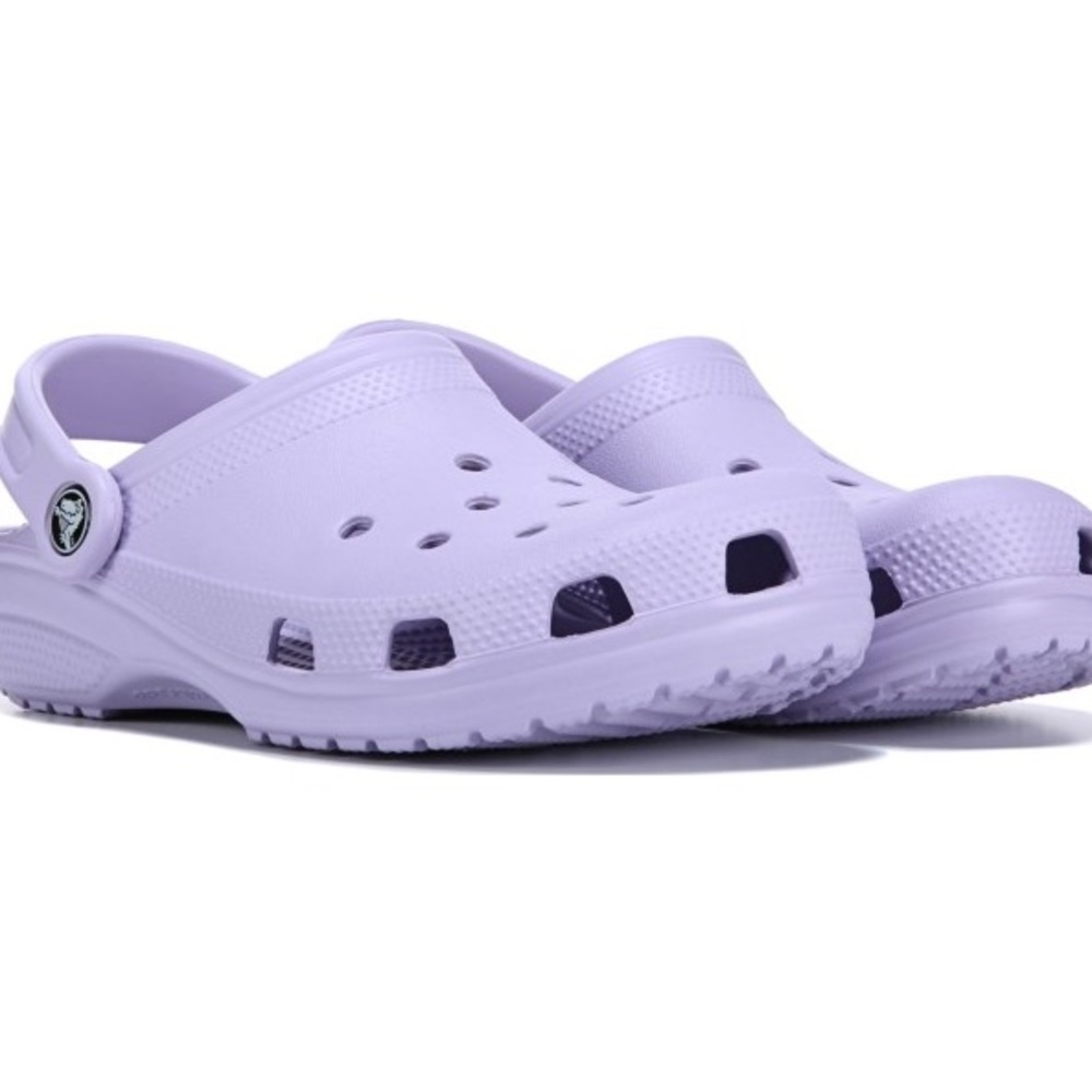 Lavender crocs
